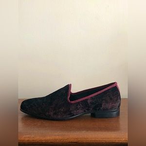 STACY ADAMS Men’s Sultan Velour Slip-on Loafer